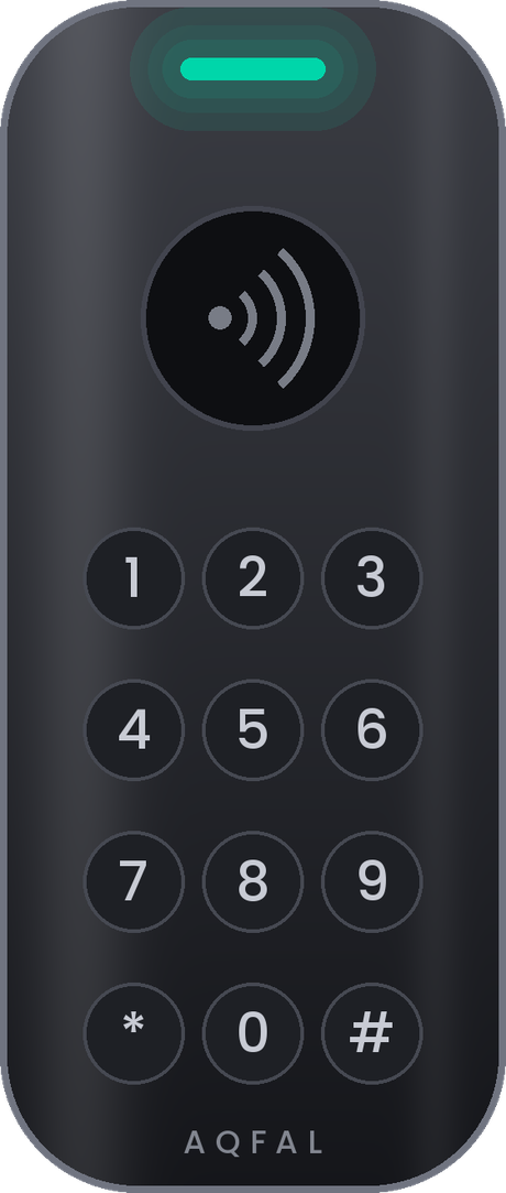 Tashqi NFC va PIN reader